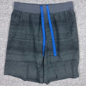 Lululemon Core‎ Shorts Mens Large Gray Athletic Linerless Gym Workout Stretch